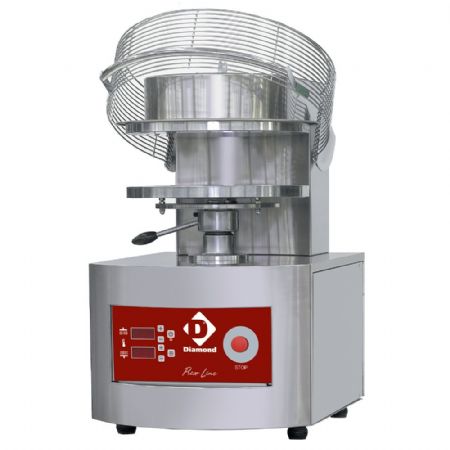 Façonneuse pour pizzas Ø 350 mm avec bord - Diamond Promo - DP35-EK-230/1-