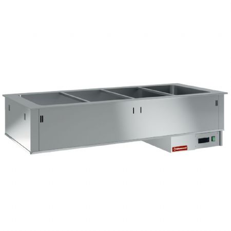 Bain-marie sec 5 x GN 1/1 1780x700x380 mm - Diamond - DPA/BSC18