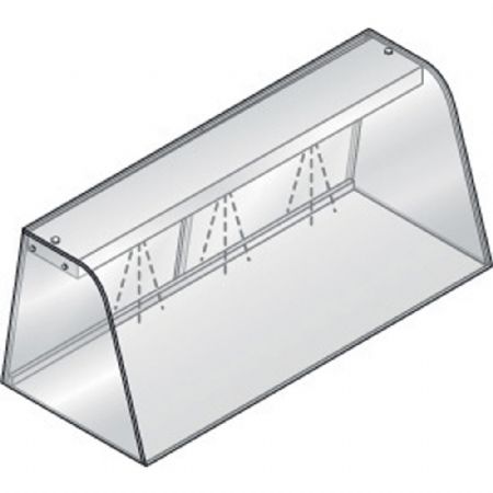 Vitrine fermée avec éclairage LED 1087x684x460 mm Monophasé - Diamond - DPA/SP12