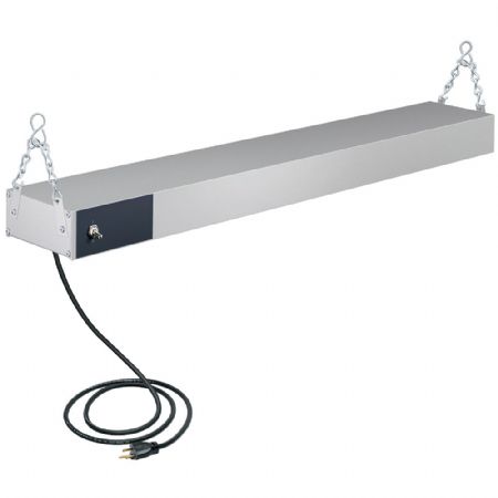 Rampe chauffante de plafond de 1070 mm avec habillage aluminium - Diamond - DRH-42 Rampe chauffante de plafond de 1070 mm avec habillage aluminium - Diamond - DRH-42