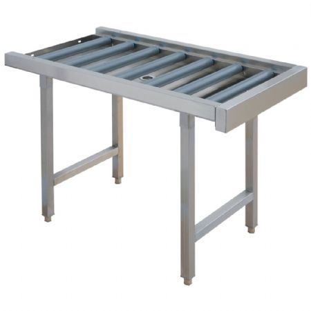 Coupe-légumes électrique professionnel convoyeur à rouleaux en PVC 1645x630x875 mm - Diamond - DRP-16