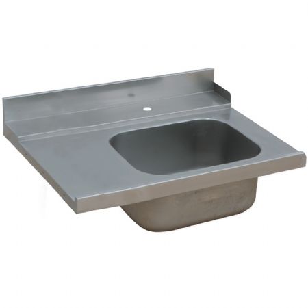 Table d'Entrée de jonction prélavage gauche 1300x700 mm - Diamond - DSR-13
