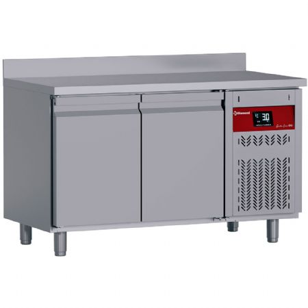 Table desserte réfrigérée murale ventilée positive 2 portes pleines GN 1/1, 260 L - Diamond Promo - DT131/P9H-D Table desserte réfrigérée murale ventilée positive 2 portes pleines GN 1/1, 260 L - Diamond Promo - DT131/P9H-D