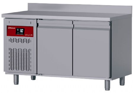 Table frigorifique murale ventilée positive 2 portes 260L - Diamond - DT131/P9H-GD