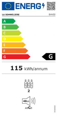 Cave  vins de mise  temprature 1 porte vitre - 2 bouteilles