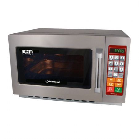 Four à Micro-ondes en inox 34 L, commande digitale, 1.9 kW - Diamond Promo - DW3414-DE