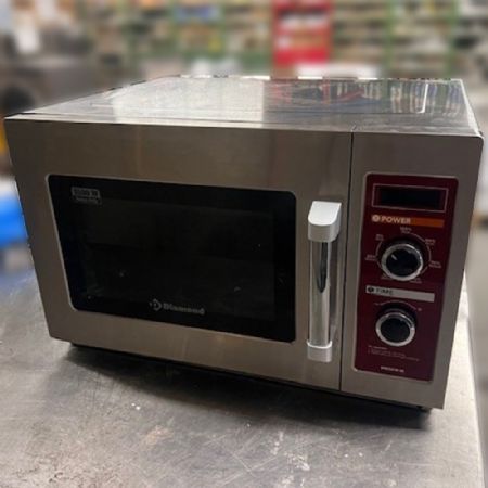 Four micro-ondes professionnel 34 L 3 kW mécanique - Diamond Promo - DW3418-M