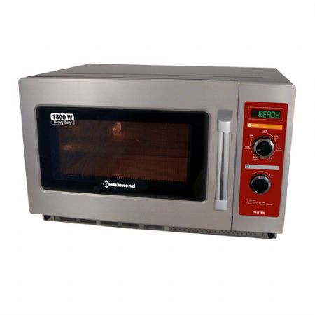 Four micro-ondes professionnel 34 L 3 kW mécanique - Diamond Promo - DW3418-M