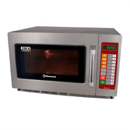 Four à Micro-ondes en inox 34 L, commande digitale, 3,2 kW - Diamond Promo - DW3421-DE