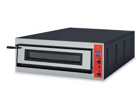 Four à pizza électrique professionnel monophasé ou triphasé 1 chambre 12 pizzas Ø 30 cm - GGF - E 12 Four à pizza électrique professionnel monophasé ou triphasé 1 chambre 12 pizzas Ø 30 cm - GGF - E 12