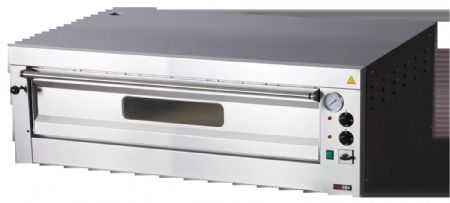 Four à pizza professionnel Triphasé Ø6x 33 cm - Redfox - E 6 L