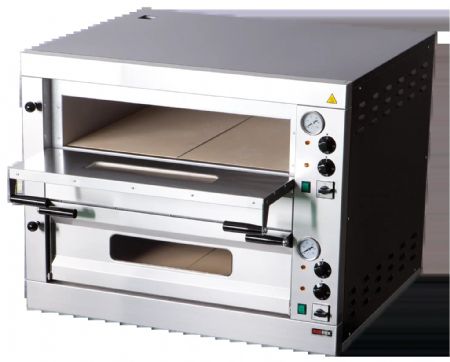 Four à pizza professionnel Triphasé Ø8x 33 cm - Redfox - E 8