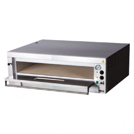 Four à pizza électrique 1 sole accueillant 9 pizzas de diamètre 33cm - 12 kW