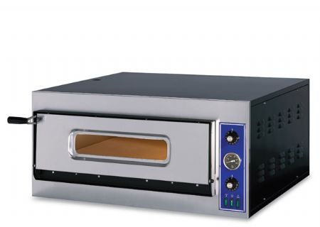 Four à pizza électrique professionnel monophasé ou triphasé 1 chambre 4 pizzas Ø 33 cm - GGF - E-START 4 Four à pizza électrique professionnel monophasé ou triphasé 1 chambre 4 pizzas Ø 33 cm - GGF - E-START 4