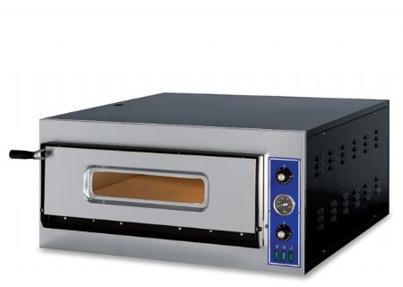 Four à pizza électrique professionnel monophasé ou triphasé 1 chambre 6 pizzas Ø 33 cm - GGF - E-START 6 Four à pizza électrique professionnel monophasé ou triphasé 1 chambre 6 pizzas Ø 33 cm - GGF - E-START 6