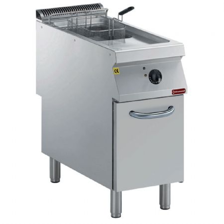 Friteuse cuisine pro profondeur 900 électrique sur meuble 1 cuve Y 15 L 10 kW - Diamond - E22/F15A4-N Friteuse cuisine pro profondeur 900 électrique sur meuble 1 cuve Y 15 L 10 kW - Diamond - E22/F15A4-N