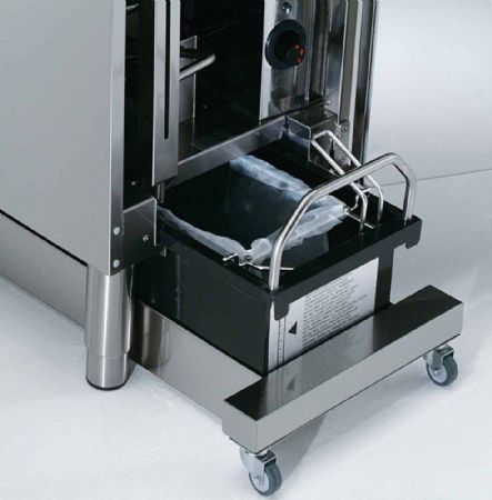 Friteuse cuisine pro profondeur 900 électrique sur meuble 1 cuve en Y 23 L 18 kW - Diamond - E22/F23CEA4-S