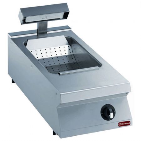 Poste bac de salage électrique TOP avec cuve GN 1/1 et dimensions 400x900x250/320 mm - Diamond - E22/SF4T-N