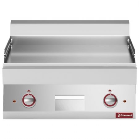 Plaque à snacker pro profondeur 650 électrique lisse 9 kW - Diamond Promo - E65/PL7T-N Plaque à snacker pro profondeur 650 électrique lisse 9 kW - Diamond Promo - E65/PL7T-N