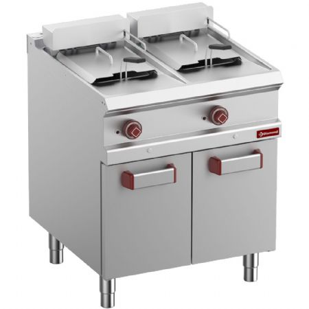 Friteuse professionnelle électrique 2 cuves de 13 litres - Diamond Promo - E7/F26A7-N Friteuse professionnelle électrique 2 cuves de 13 litres - Diamond Promo - E7/F26A7-N