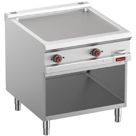 Plaque à snacker pro profondeur 900 électrique monophasé 14 kW lisse sur armoire ouverte - Diamond - E9/PLA8-N Plaque à snacker pro profondeur 900 électrique monophasé 14 kW lisse sur armoire ouverte - Diamond - E9/PLA8-N