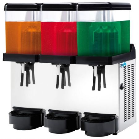 Machine à jus distributeur de boissons froides 3 x 12 litres - Virtus - EAA0013 Machine à jus distributeur de boissons froides 3 x 12 litres - Virtus - EAA0013