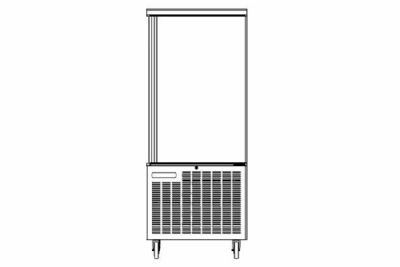 Cellule de refroidissement et surgélation plage thermique température -40/+10°C