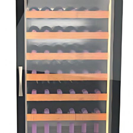 Cave à Vins 505 L 1 porte vitrée 6 étagères température positive - Coreco - EBRW-751-NI