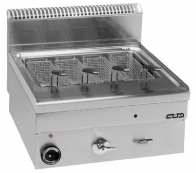 Cuiseur  ptes lectrique  poser 1 cuve 25L 4 paniers - Profondeur 600mm