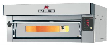 Four à pizzas professionnel électrique Triphasé 1 chambre 9 x Ø 30 cm - Furnotel - EC9DI Four à pizzas professionnel électrique Triphasé 1 chambre 9 x Ø 30 cm - Furnotel - EC9DI