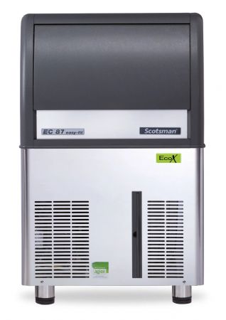 Machine à Glaçons pro 44 kg/24h forme gourmets avec cabine incorporée 19 kg avec pompe de relevage Machine à Glaçons pro 44 kg/24h forme gourmets avec cabine incorporée 19 kg avec pompe de relevage