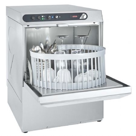 Lave verres acier inoxydable avec adoucisseur panier 350x350 mm - 9L