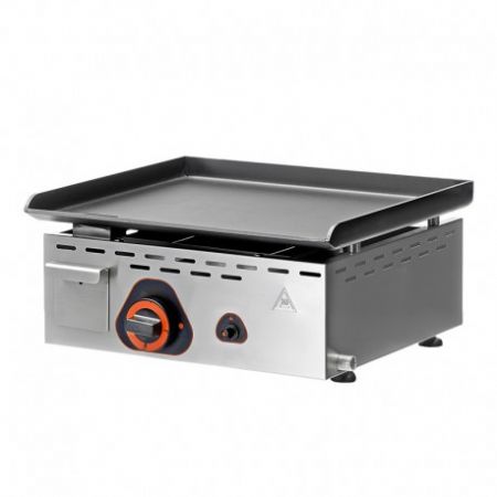 Plaque  snacker gaz bouteille (propane/butane) serie ECO  poser surface lisse - Largeur 460mm