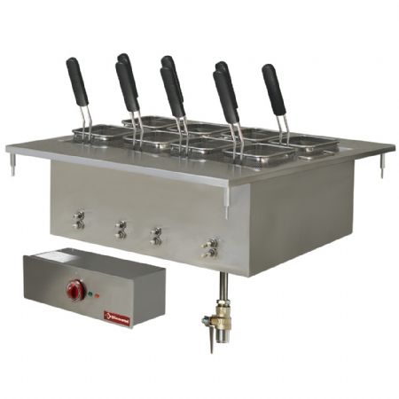 Cuiseur à pâte professionnel électrique 40 litres 700x600 mm - Diamond - EDI/CP7