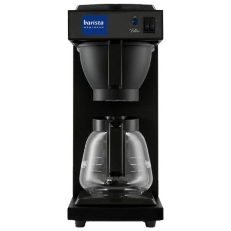Percolateur avec 1 carafe 1,8 litres et 2 plaques chauffantes, remplissage d'eau manuel - Virtus - EFB0002/K