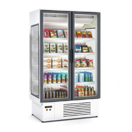 Vitrine réfrigérée de Boucherie Charcuterie 1282 mm positive 859 L - Docriluc - EFI-2R-M1-LV