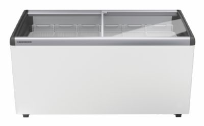 Conglateur de glacier avec 2 portes vitres coulissantes inclines - 417L