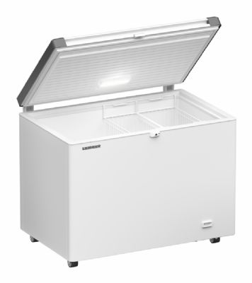 Conglateur bahut blanc avec couvercle plein - 266L