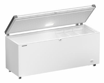 Conglateur bahut blanc avec couvercle plein - 542L