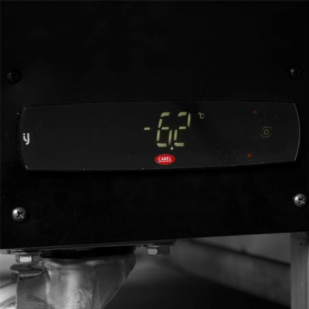Réfrigérateur/congélateur de supermarché 2 couvercles coulissants - Tefcold - EIB-D1020-B1