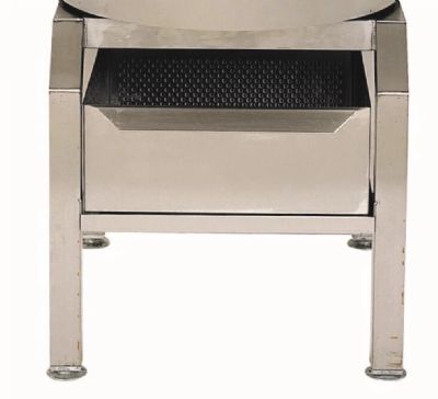 �plucheuse inox triphas� avec cuve 15 kg - 240kg/h