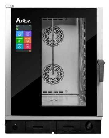 Four mixte professionnel 10 niveaux GN1/1 triphasé - Atosa - EPC-1011E2