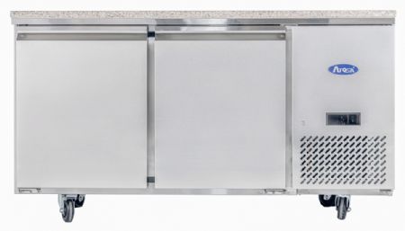 Tour réfrigéré pâtissier Positif 600x400 2 PORTES MARBRE CENTRAL - Atosa - EPF3495GR-P