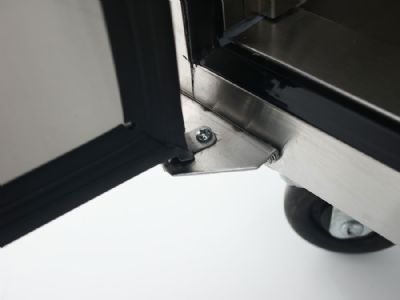 Table réfrigérée positive GN 1/1 équipée de 4 compartiments tiroirs