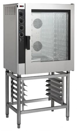 Four mixte professionnel triphasé 10 niveaux Mécanique - Redfox - EPMN 1011 E