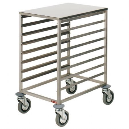 Échelle à platines inox 8 platines 600x400 mm espacement 75 mm tablette supérieure inox - Diamond - EPZ/8X Échelle à platines inox 8 platines 600x400 mm espacement 75 mm tablette supérieure inox - Diamond - EPZ/8X