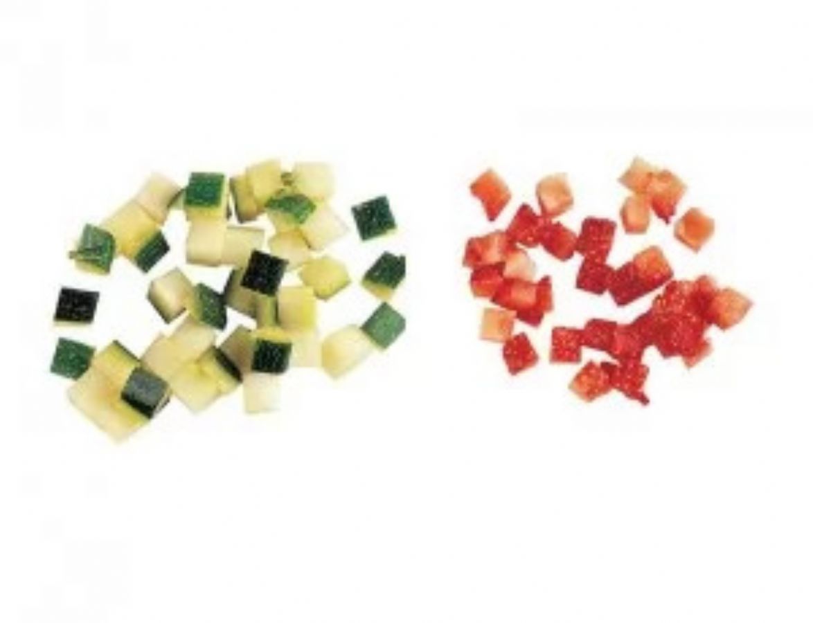 Disques Essential Mineral+ mac�doine - taille coupe 8x8X8mm