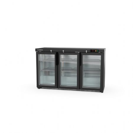 Arrière Bar 3 portes vitrées battantes 320 L positif - Coreco - ERH-350-L
