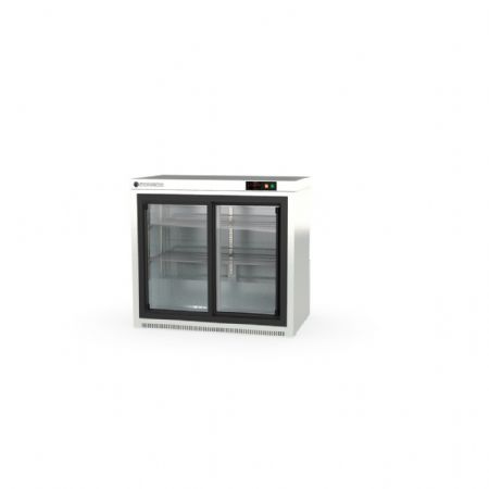 Arrière Bar 2 portes vitrées coulissantes 225 L positif - Coreco - ERHS-250-LI