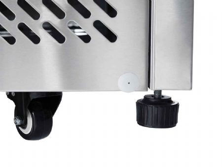 Meuble à Pizzas COMPACT GN1/1 Dessus Inox 2 Portes Positif 300 L - Atosa - ESL3831GR